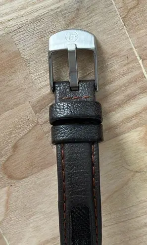 Timex Expedition Ladies Watch Indiglo Light-Up Dial Stainless Case Leather Strap