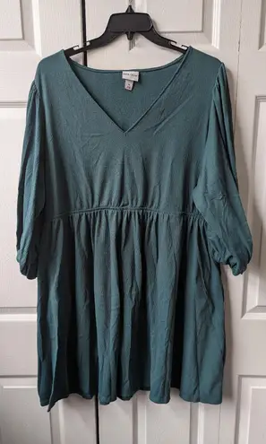 Ava & Viv  green plus size dress 