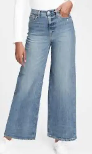 Gap Ski High Wide Leg Jeans