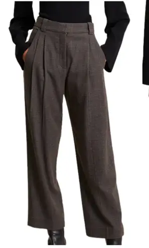 ALC Frank A.L.C. Franklin Tailored Crop Pant Charcoal Grey Gray Multi Wool Blend SZ 2 NEW‎ - Image 1