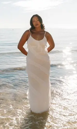 Petal and Pup CIAO RUFFLES MAXI DRESS