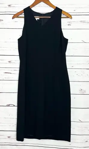 Jones New York  Signature Sleeveless Black Dress Size 6