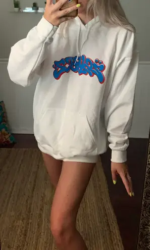 Oversized Graphic Hoodie Size L