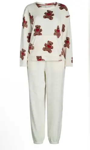 JOYSPUN Womens Plush PJ Set Size Small 4