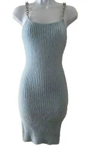 The Ragged Priest FUZZY RIBBED BODY CON DRESS