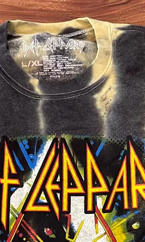 Urban Outfitters Def Leppard Oversized Crewneck Sz L/XL