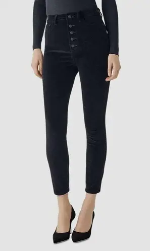 DL1961 Chrissy Ankle-Ultra High Rise Velvet Skinny Lost Womens Size 26