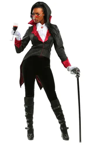 Woman Vampire Costume Red