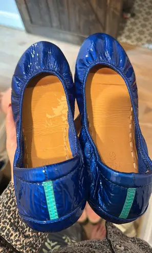 Tieks Blue Sapphire Flats