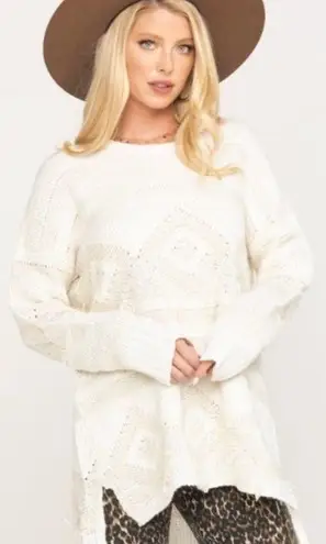 Show Me Your Mumu  Canyon Fringed Sweater - Image 1