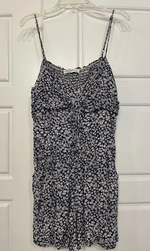 Arizona Jean Company Navy Floral Romper