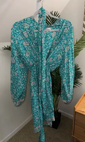 Natalie Martin mini sash dress amalfi sea small