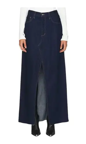 FAVORITE DAUGHTER The Sunny Low Slung A line Maxi Denim Skirt Size 26 NWT Blue