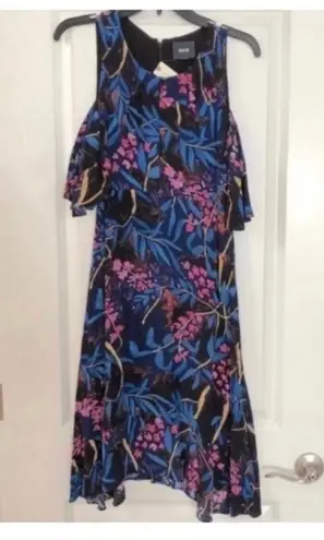 Anthropologie Blue Floral Dress 