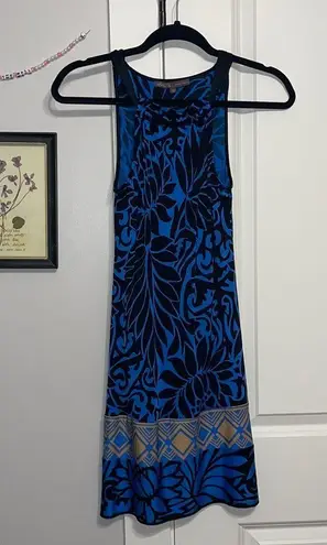 Hale Bob Patterned Silk Dress