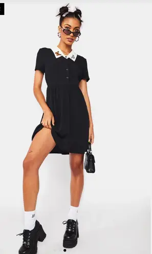 Dangerfield Butterfly Effect Dress Black Size 8