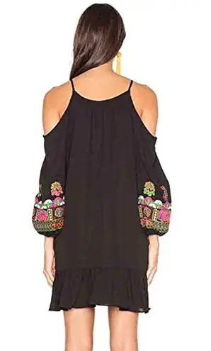 Vava by Joy Han Gabi Cold Shoulder Embroidered Dress