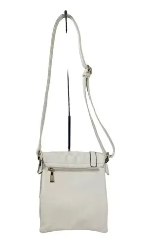 MKF Collection by Mia K. White Asymmetrical Jasmine Crossbody Bag