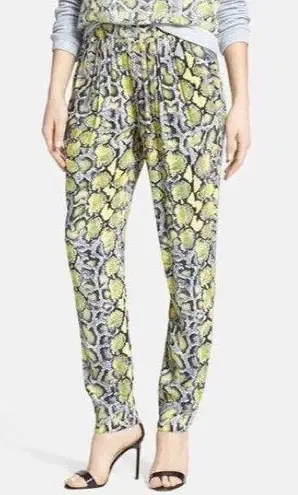 WAYF Python Printed Pants NWOT