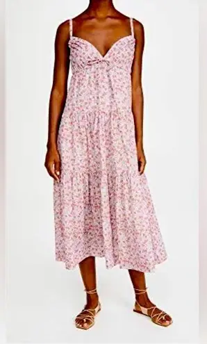 Rebecca Taylor EUC La Vie Sun Dress Midi Floral Small 🥰