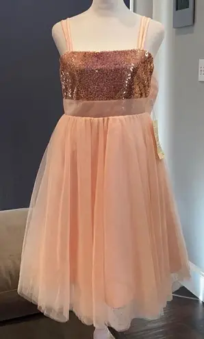 Women’s Short Sequined Prom or Party Dress XS NWT