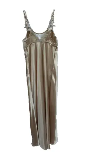 Flora Nikrooz NWT S/M Intimate Matching Set Nightgown Robe Slip Floral Lingerie.