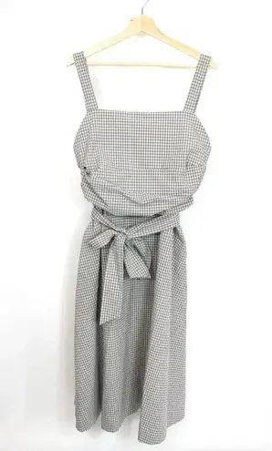 Veronica Beard Positano Gingham Seersucker Dress