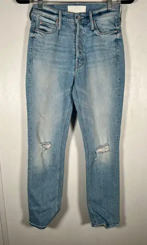 MOTHER Denim Mother Superior The dazzler Button Fly Ankle Really Intoxicated Size 25 Women