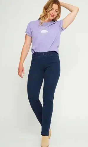 Betabrand Yoga Denim Straight Leg Pull On Jean Pants Sz.XLP