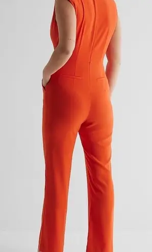 EXPRESS Bright orange jumpsuit  size 8