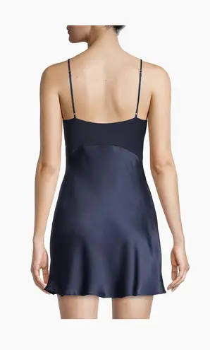 Natori Essentials Satin Chemise Navy