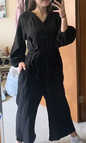 Gap Black Jumpsuit
