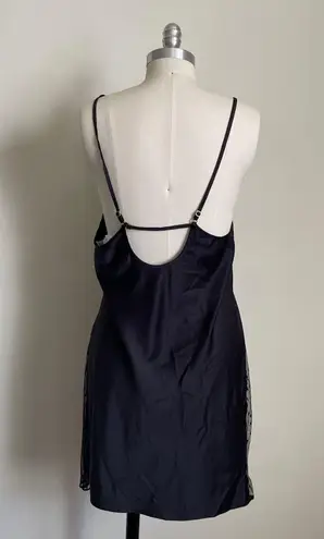 Flora Nikrooz Flora By Black Mesh Slip Dress