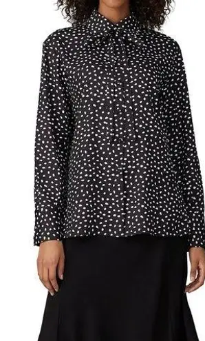 Jason Wu RTR RTR Polka Dot Neck Tie Blouse size 8 / Medium