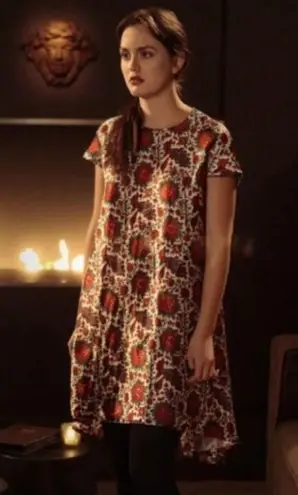 Balenciaga ASO Blair Waldorf Gossip Girl Rare  Indienne Floral 2012 Dress