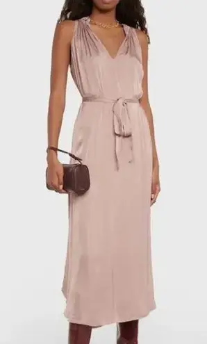 Velvet By Graham & Spencer. Tala Midi Dress. Pink Size XS
