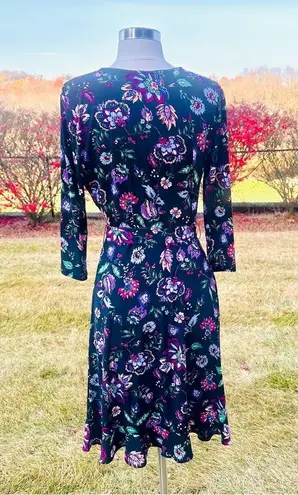 Leota Libby Faux Wrap Knit Dress