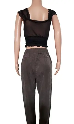 Soft Surroundings Women high rise pull-on elastic waist Lyocell relax Joggers