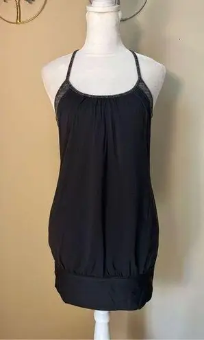 Lululemon  No Limits Black / Wee Are From Space Black Cashew Tank Top Size 4