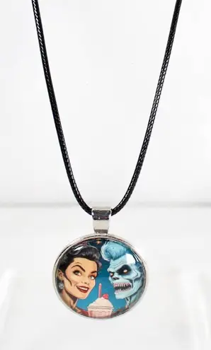 Handmade Retro Horror Charm Collection – Limited Edition Gothic & Pinup Aesthetic