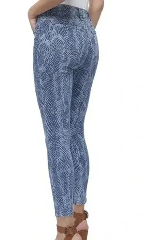 DKNY  High Rise Skinny Delancey Snake Skin Printed Jeans SZ 31/12 NWT WMN'S