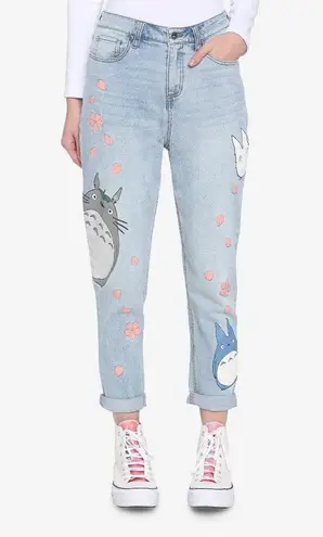 Her Universe Studio Ghibli My Neighbor Totoro Sakura Mom Jeans Anime Manga Light Junior Sz 3