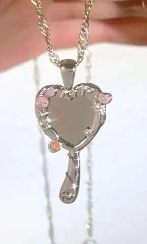 18K Sliver Plated Pendant Neckalce Silver