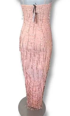 H:ours Constanza Midi Dress in Water Droplets Size XS Pink from Revolve
