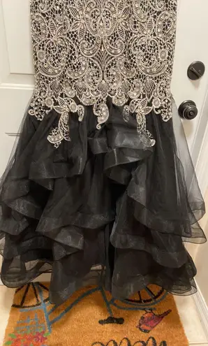 Aspeed strapless hand beaded gown