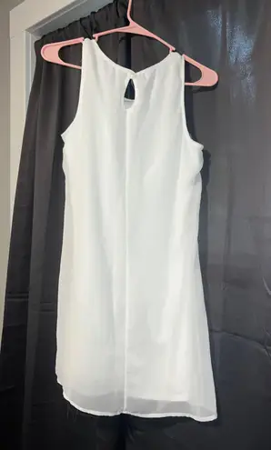 Boutique White Flowy Dress