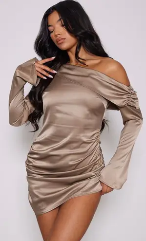 Pretty Little Thing Mini Satin Dress