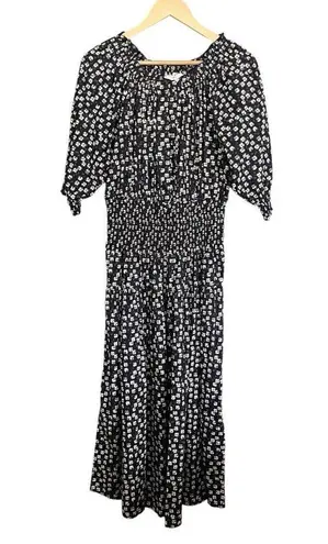 Apiece Apart Brijitte Dress Wheels Block Print