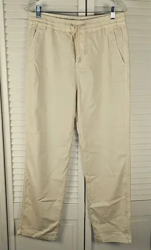 Faherty  Womens Whisper White Essential Pants‎ Medium - Image 1