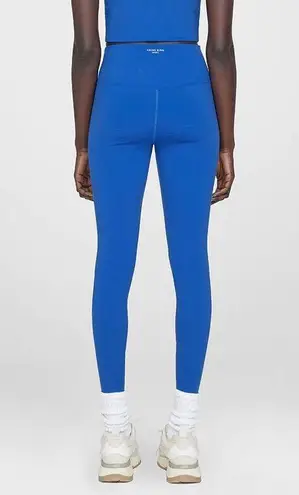 ANINE BING Sport Blake High Rise Active Leggings Electric Blue Sz Medium